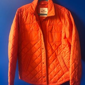 Hollister Button Up Puffer Jacket